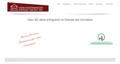 Desktop Screenshot of evv-immobilien.de